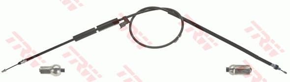 Cable Pull, parking brake GCH590