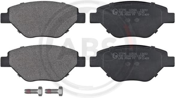 Brake Pad Set, disc brake 37398