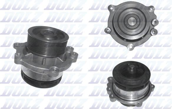 Water Pump, engine cooling D204