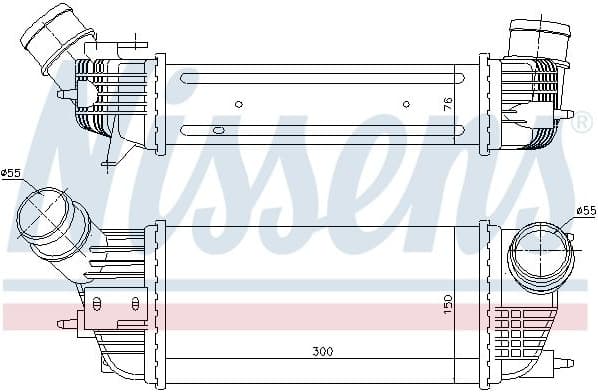 Charge Air Cooler ** FIRST FIT ** 96497