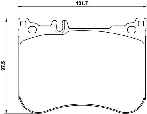 Brake Pad Set, disc brake PRIME LINE P50114