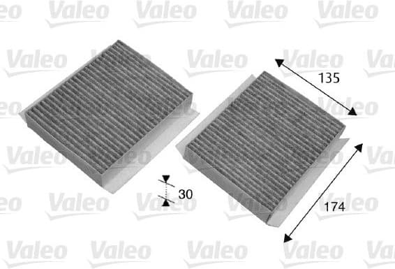 Filter, cabin air VALEO PROTECT 698747