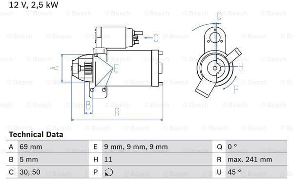 Starter 0986022020 - image 2