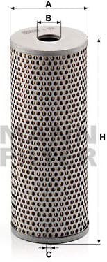 Filter, operating hydraulics H962