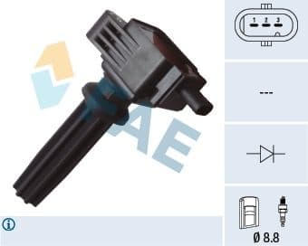 Ignition Coil 80255