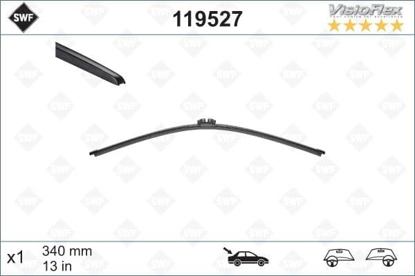 Wiper Blade DAS ORIGINAL REAR 119527