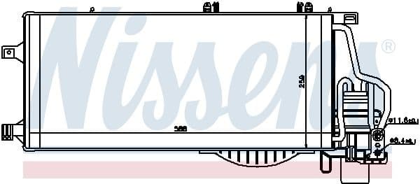 Condenser, air conditioning ** FIRST FIT ** 94722