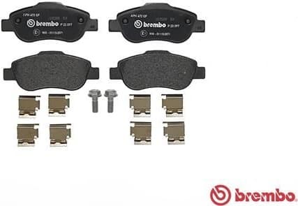 Brake Pad Set, disc brake PRIME LINE P23097 - image 2