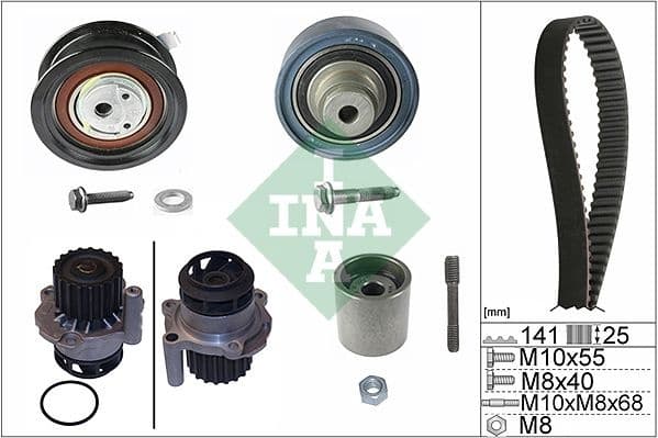 Water Pump & Timing Belt Kit 530036130