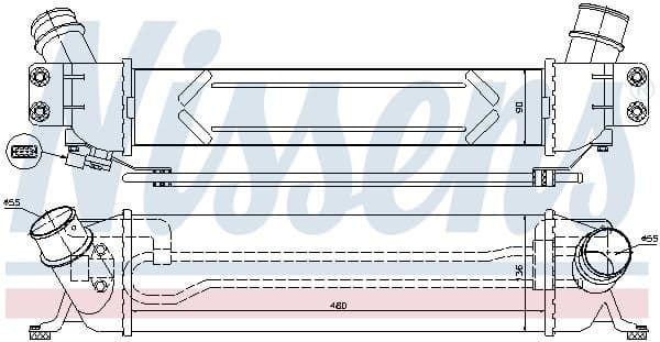 Charge Air Cooler ** FIRST FIT ** 96458