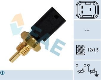 Sensor, coolant temperature 33721