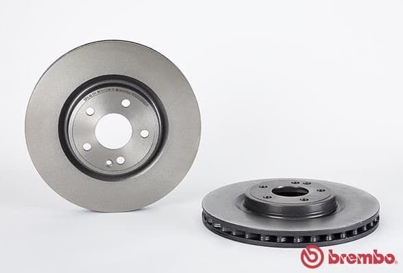 Brake disc, 1pcs FRONT, Top Quality 09.B807.41 - image 2