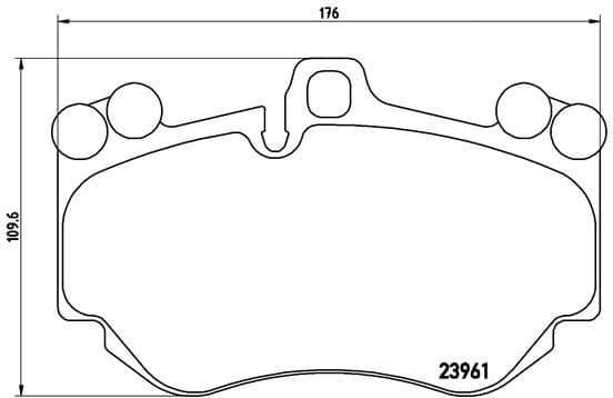 Brake Pad Set, disc brake PRIME LINE P65016