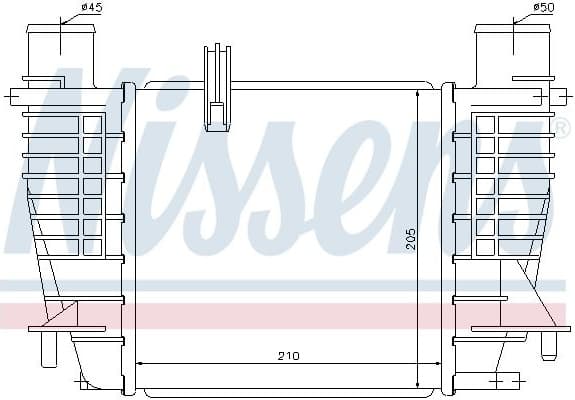 Charge Air Cooler ** FIRST FIT ** 96645