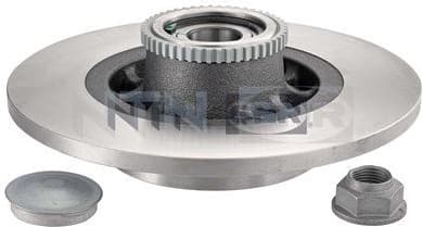 Brake disc with bearing, Top Quality KF155125U