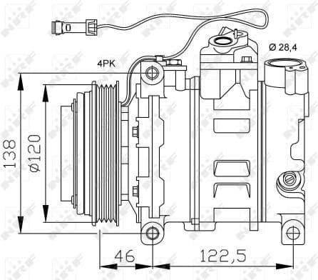 Compressor, air conditioning EASY FIT 32167
