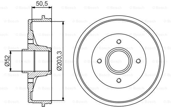 Brake Drum 0986477175 - image 5