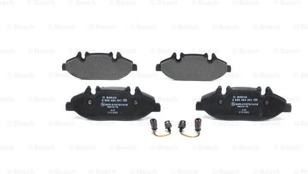Brake Pad Set, disc brake 0986494081