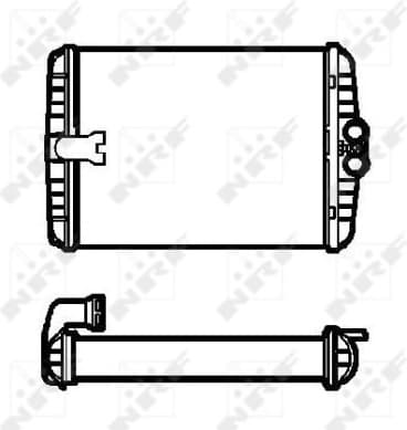 Heat Exchanger, interior heating 53552