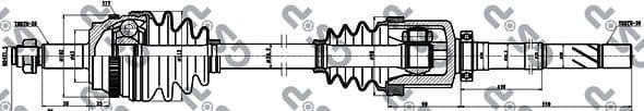 Drive Shaft 250059