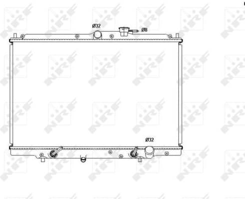 Radiator, engine cooling 53515 - image 2