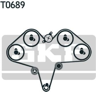 Timing Belt Kit VKMA 95000 - image 2