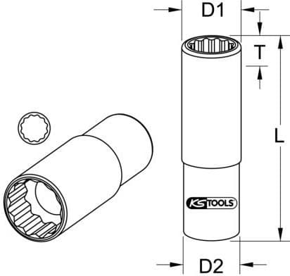 Socket Wrench Set, spark plug 911.3991