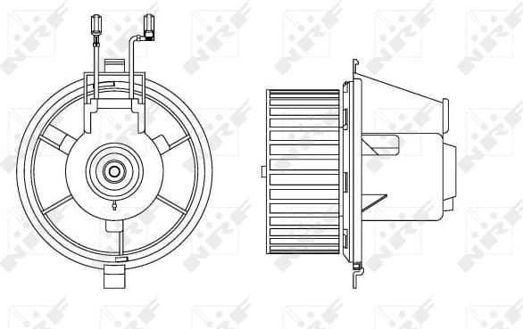 Interior Blower 34165