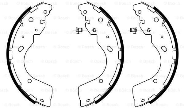 Brake Shoe Set 0986487922 - image 5