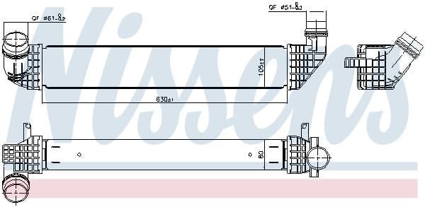 Charge Air Cooler ** FIRST FIT ** 96200