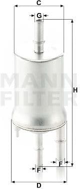 Fuel Filter WK6015