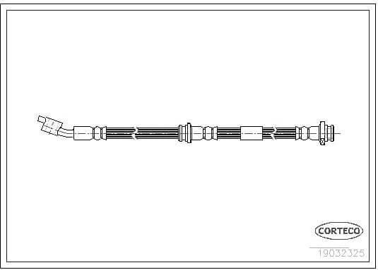 Brake Hose 19032325 - image 2
