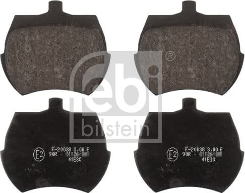 Brake Pad Set, disc brake 116201