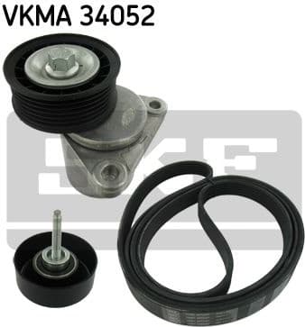V-ribbed Belt Set VKMA 34052