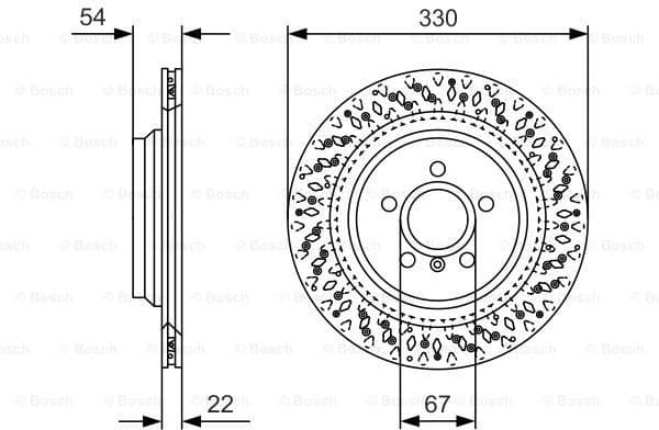 Brake Disc 0986479D11