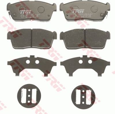 Brake Pad Set, disc brake COTEC GDB3236 - image 2