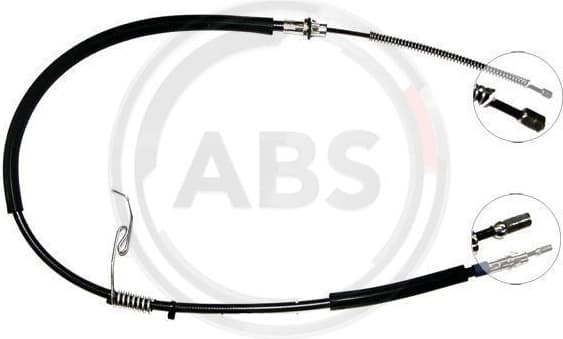 Cable Pull, parking brake K17918