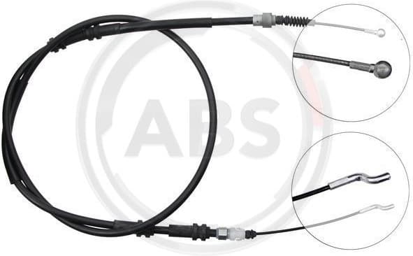 Cable Pull, parking brake K13826