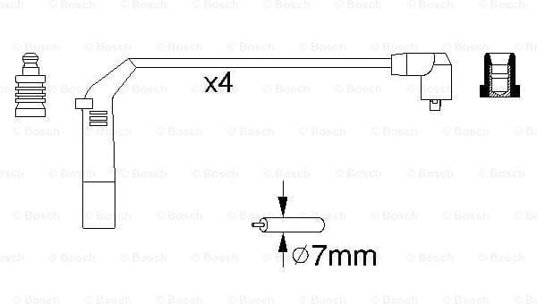 Ignition Cable Kit 0986356898 - image 5