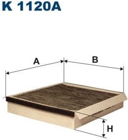 Filter, cabin air K1120A