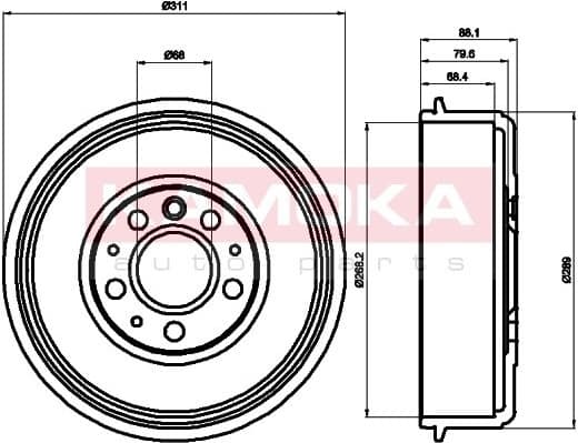 Brake Drum 104009