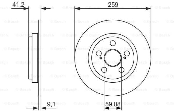 Brake Disc 0986479766