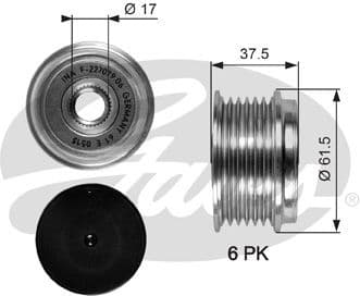 Alternator Freewheel Clutch DriveAlign™ OAP7075