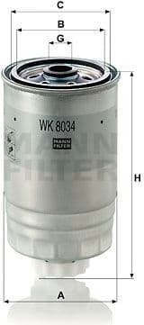 Fuel Filter WK8034