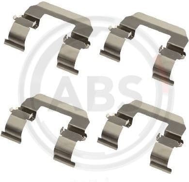 Accessory Kit, disc brake pad 1617Q