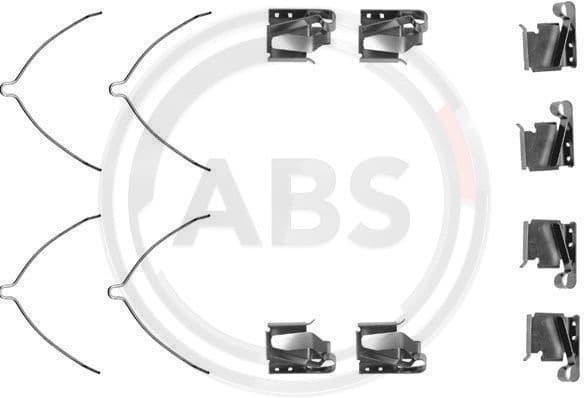Accessory Kit, disc brake pad 1269Q