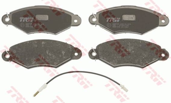 Brake Pad Set, disc brake COTEC GDB1402 - image 2