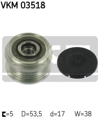 Alternator Freewheel Clutch VKM 03518