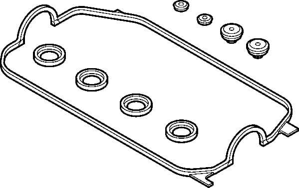 Gasket Set, cylinder head cover 744.140