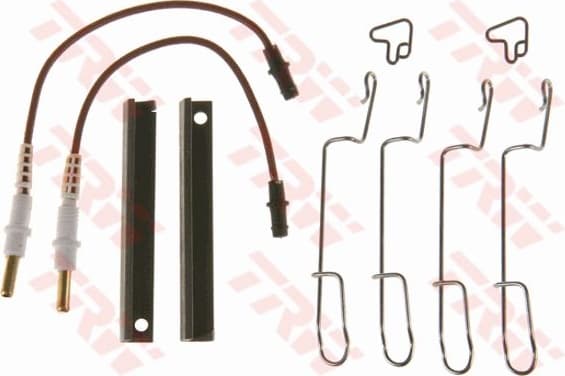 Accessory Kit, disc brake pad PFK551